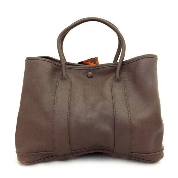 Authentic HERMES Garden Twilly TPM Leather HandBag - Picture 3 of 11